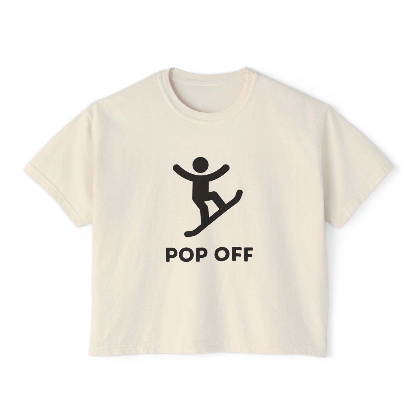 POP OFF SNOWBOARD