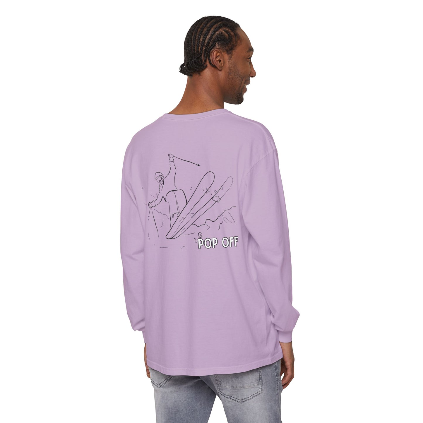 Unisex Garment-dyed Long Sleeve T-Shirt