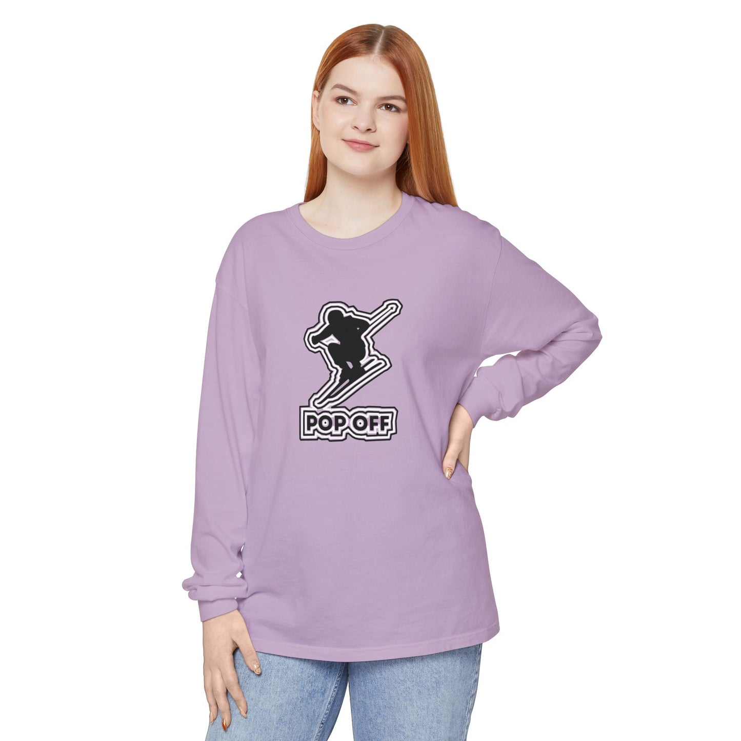 Unisex Garment-dyed Long Sleeve T-Shirt
