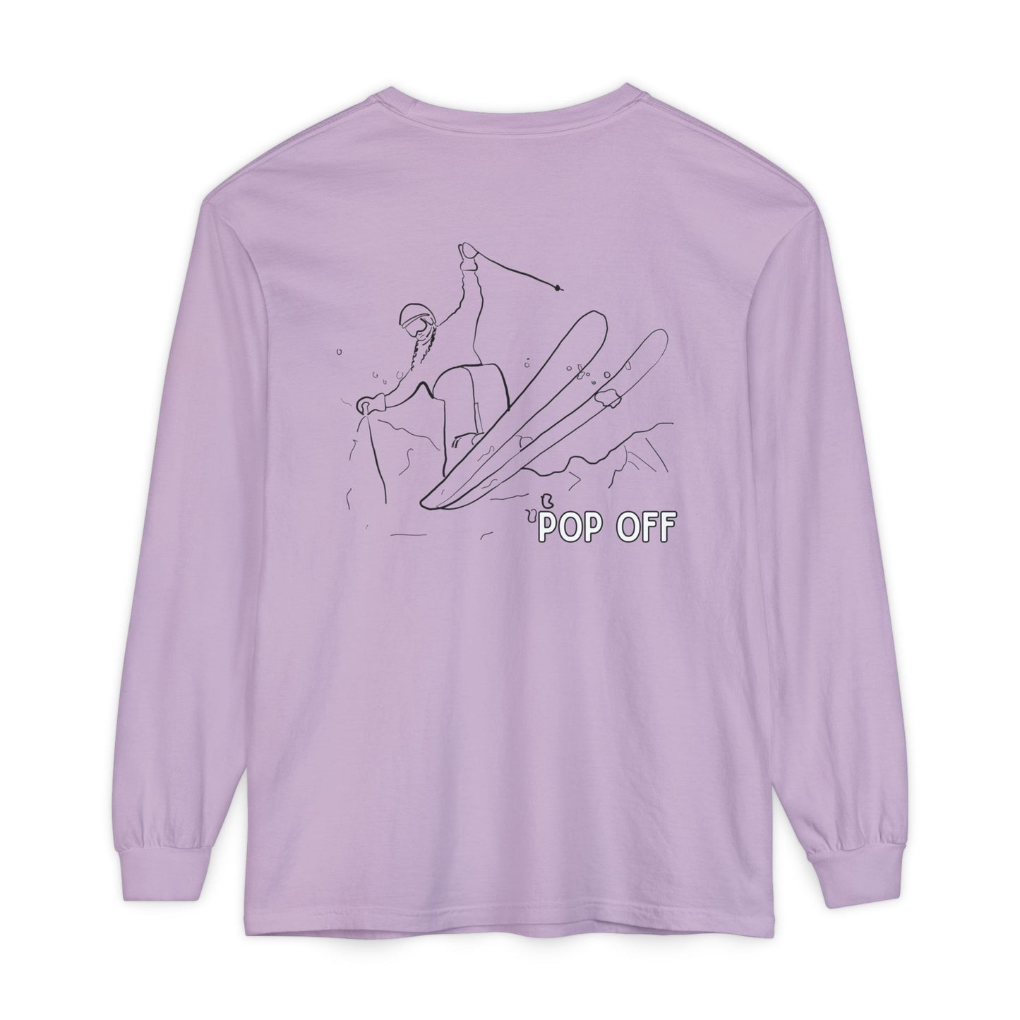 Unisex Garment-dyed Long Sleeve T-Shirt