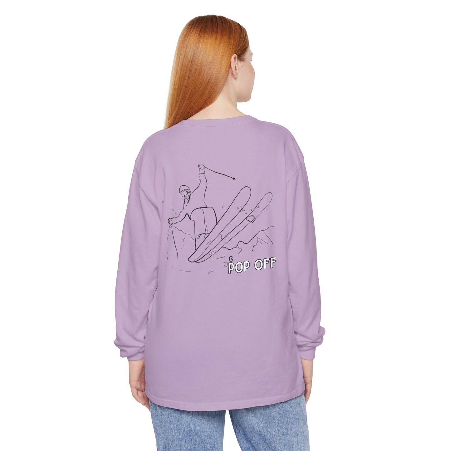 Unisex Garment-dyed Long Sleeve T-Shirt