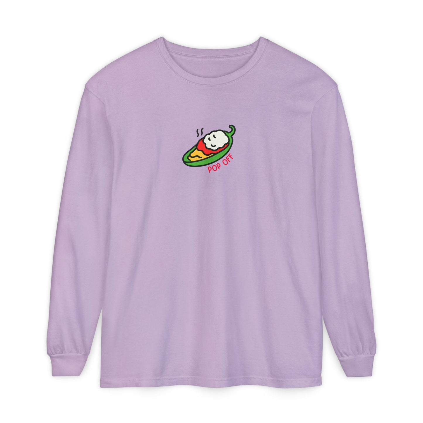 Unisex Garment-dyed Long Sleeve T-Shirt