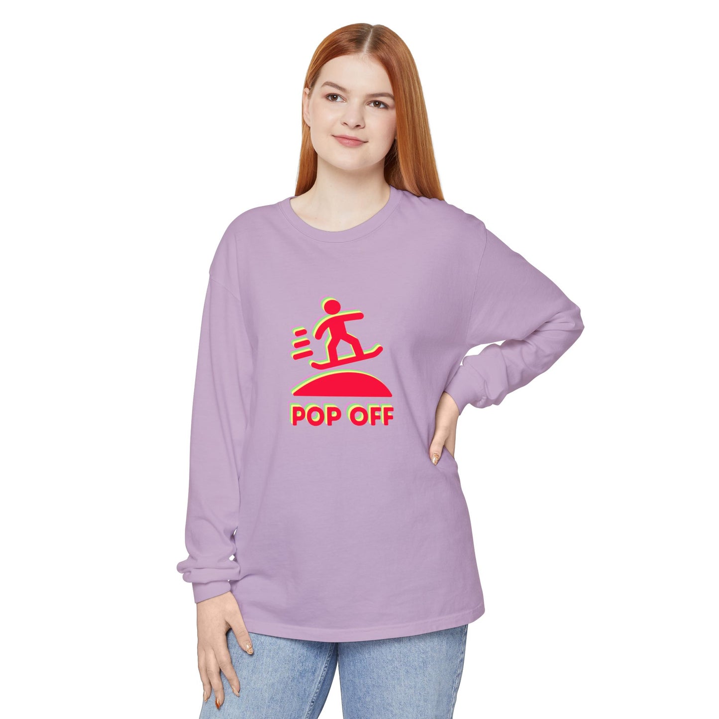 Unisex Garment-dyed Long Sleeve T-Shirt