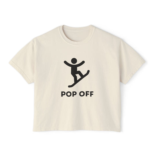 POP OFF SNOWBOARD