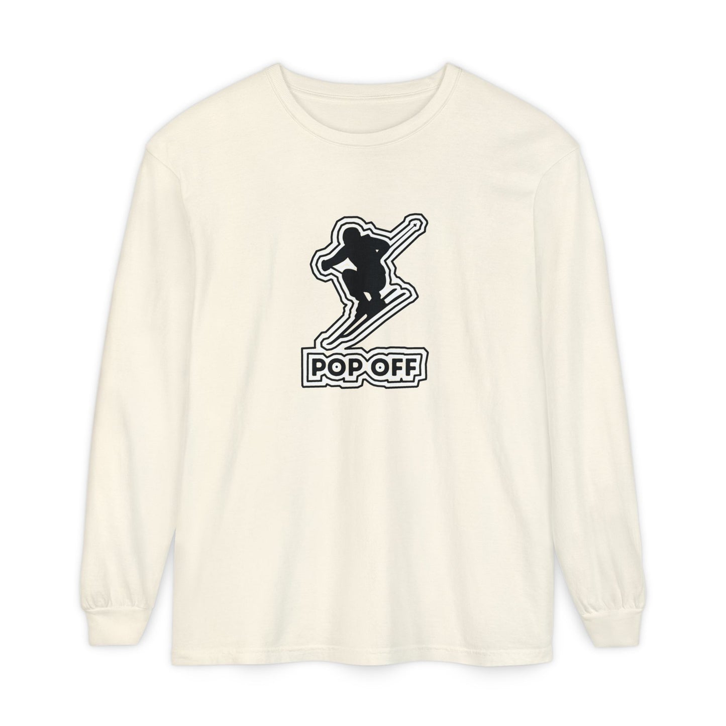 Unisex Garment-dyed Long Sleeve T-Shirt