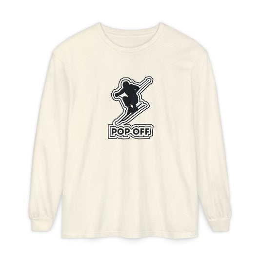 Unisex Garment-dyed Long Sleeve T-Shirt