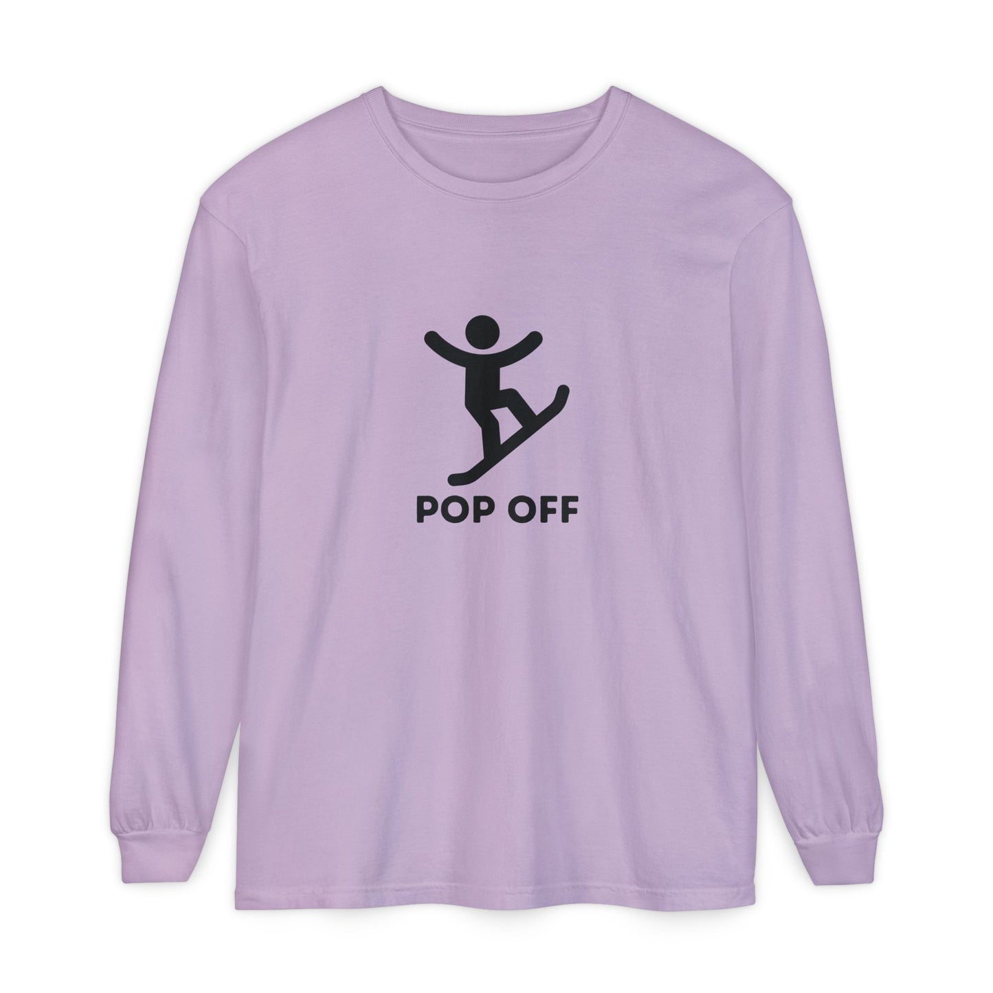 Unisex Garment-dyed Long Sleeve T-Shirt