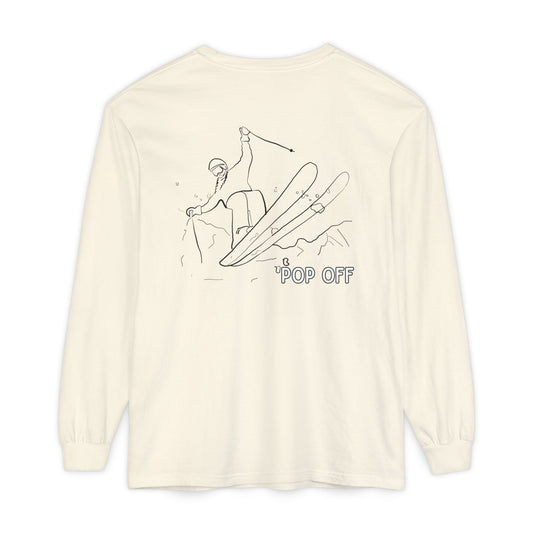 Unisex Garment-dyed Long Sleeve T-Shirt