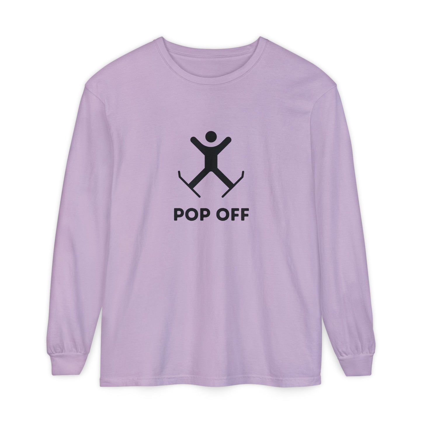 Unisex Garment-dyed Long Sleeve T-Shirt