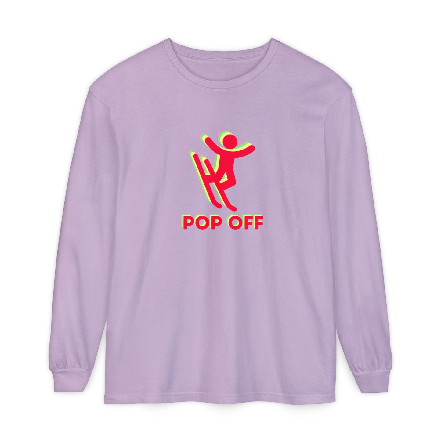 Unisex Garment-dyed Long Sleeve T-Shirt