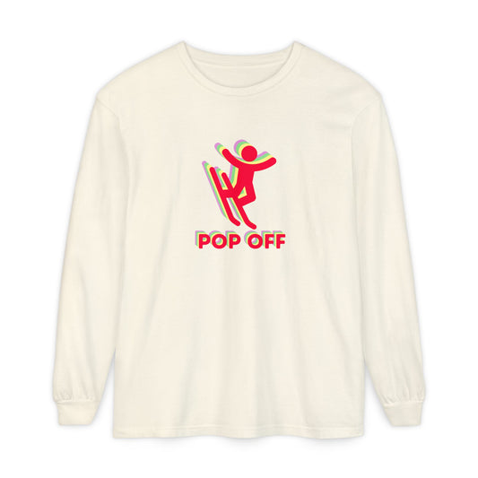 Unisex Garment-dyed Long Sleeve T-Shirt