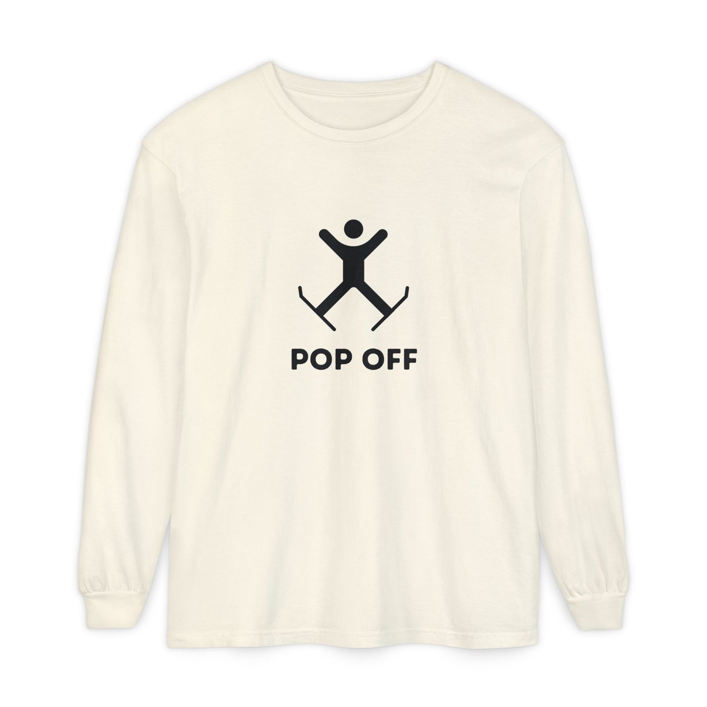 Unisex Garment-dyed Long Sleeve T-Shirt