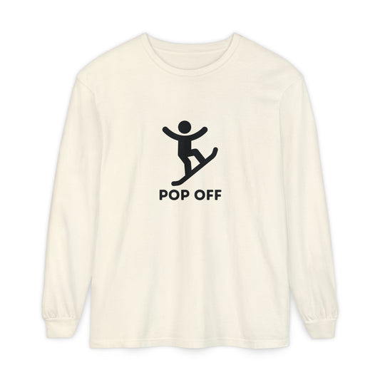 Unisex Garment-dyed Long Sleeve T-Shirt