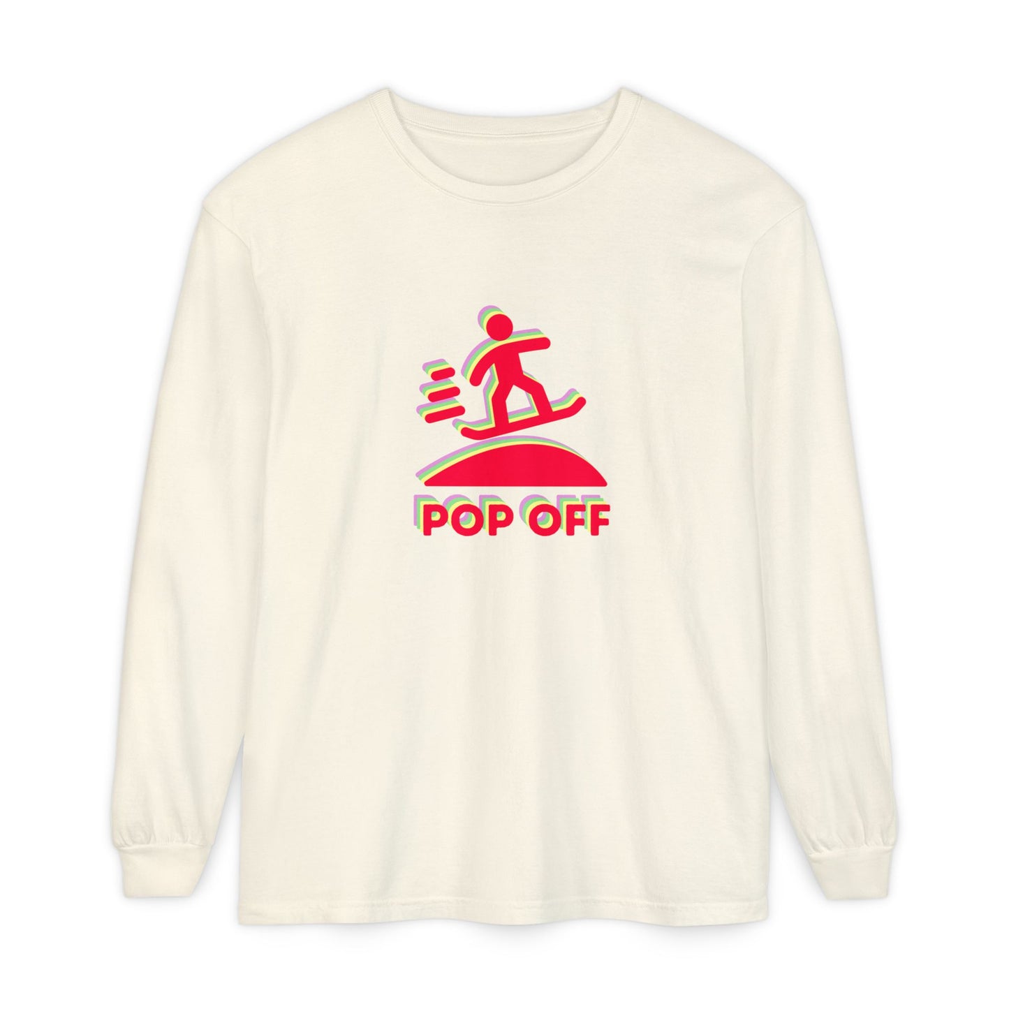 Unisex Garment-dyed Long Sleeve T-Shirt