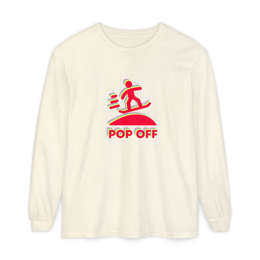 Unisex Garment-dyed Long Sleeve T-Shirt