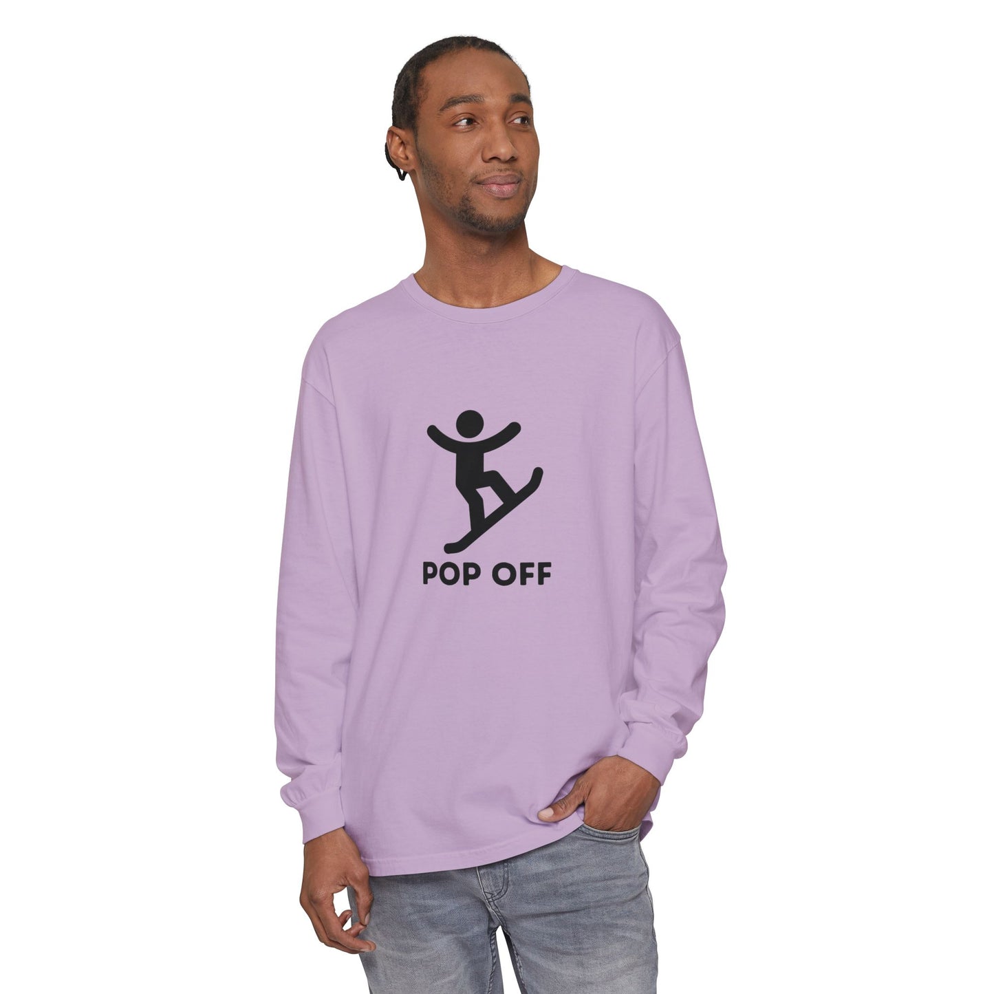 Pop Off Board Long Sleeve T